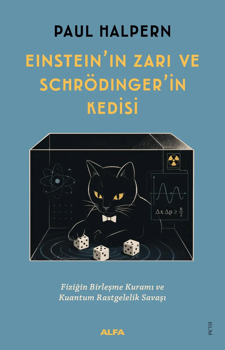 Einstein'ın Zarı ve Schrödinger'in Kedisi kitabının kapağı