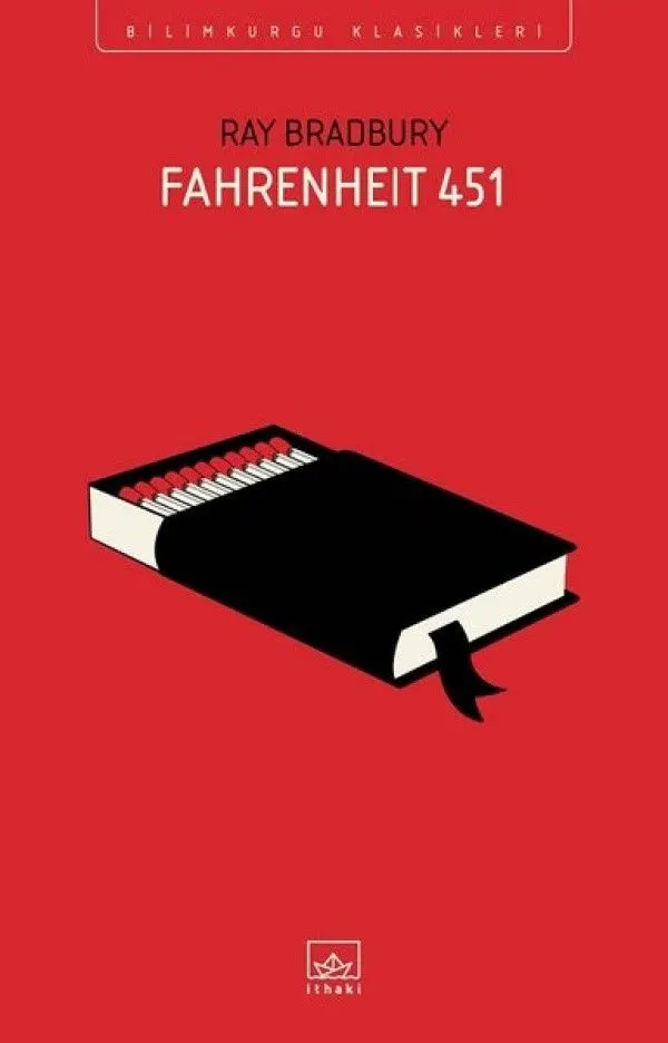 Fahrenheit 451 kitabının kapağı