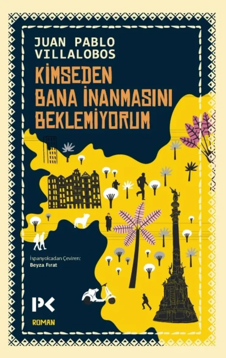 Kimseden Bana İnanmasını Beklemiyorum kitabının kapağı