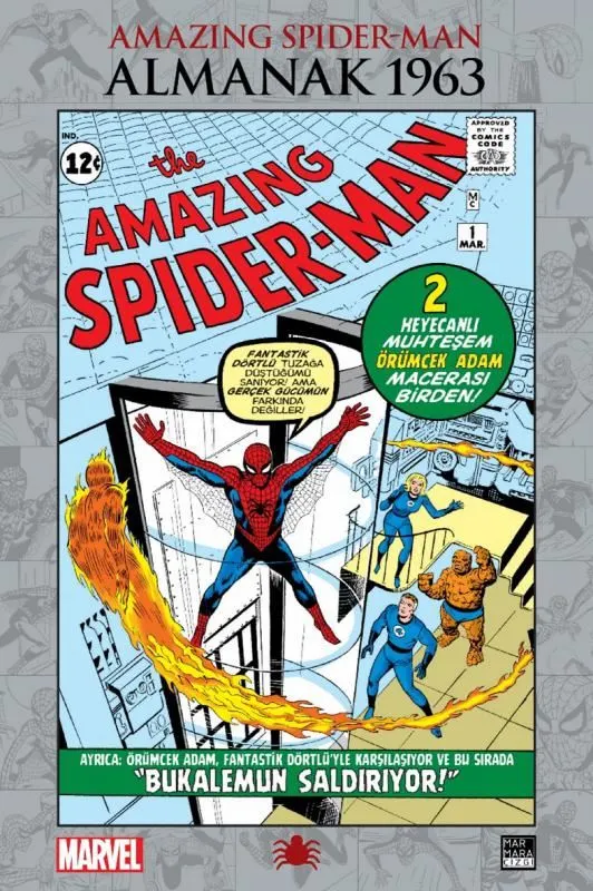Amazing Spider-Man Almanak 1963 kitabının kapağı
