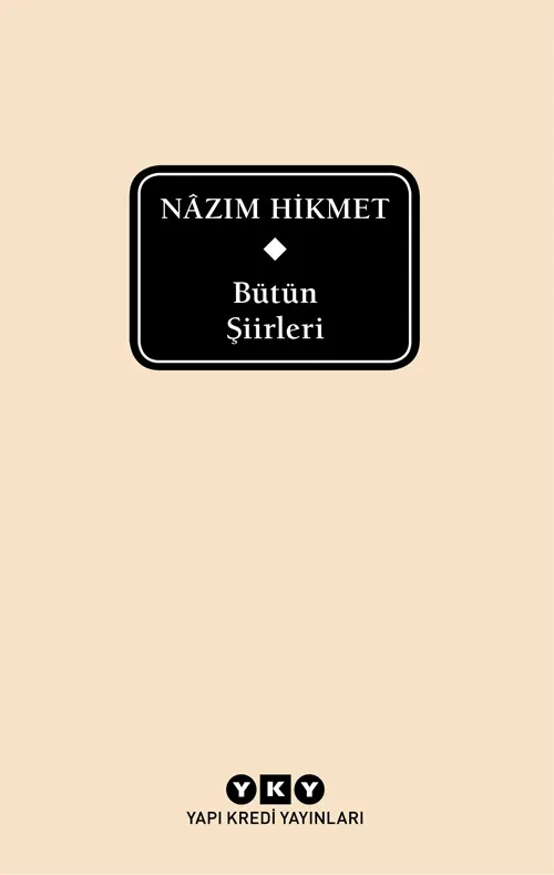 Bütün Şiirleri kitabının kapağı