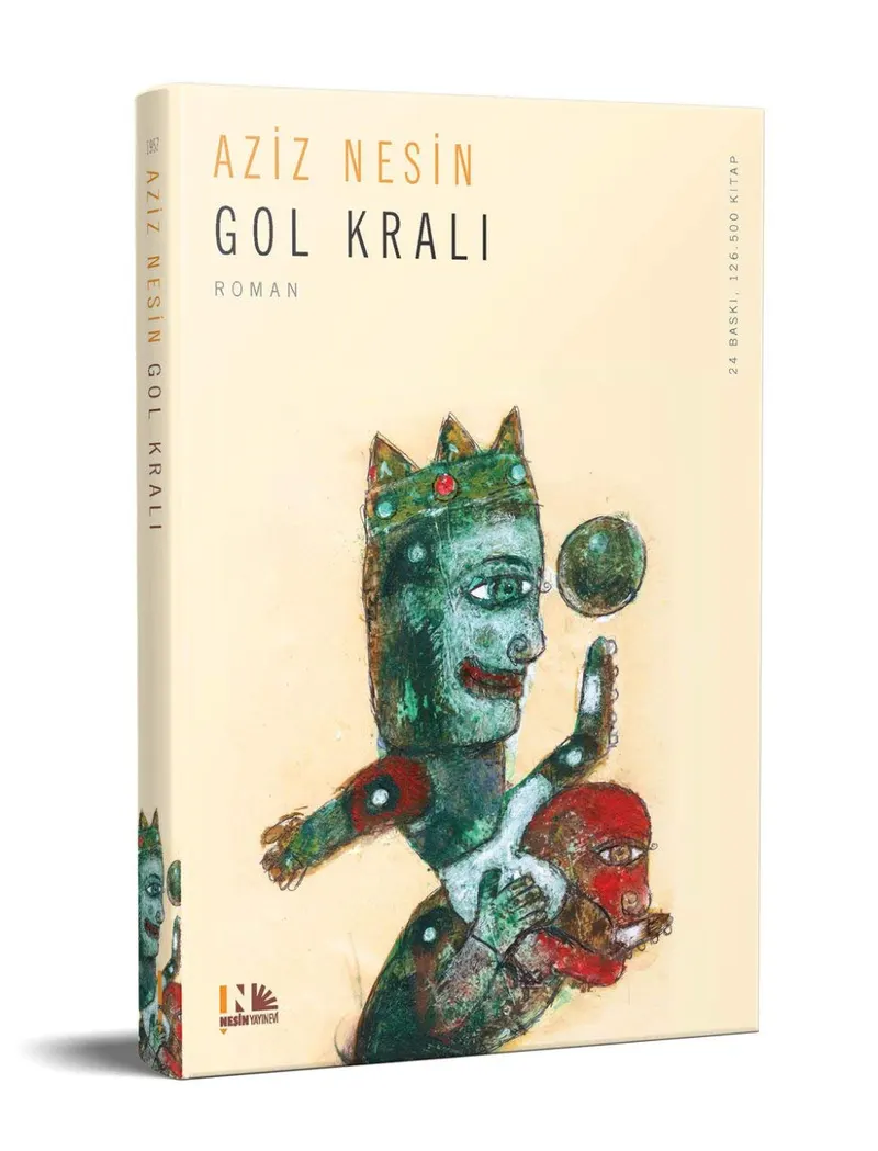 Gol Kralı kitabının kapağı