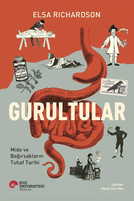Gurultular: Mide ve Bağırsakların Tuhaf Tarihi kitabının kapağı
