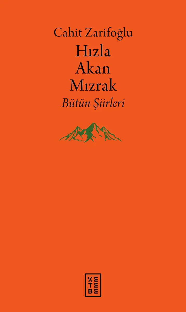 Hızla Akan Mızrak: Bütün Şiirleri kitabının kapağı