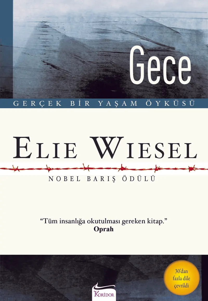 Gece: Gerçek Bir Yaşam Öyküsü kitabının kapağı