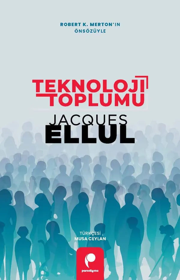 Teknoloji Toplumu kitabının kapağı