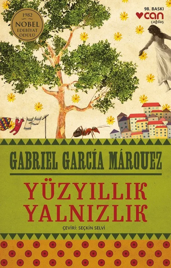 Yüzyıllık Yalnızlık kitabının kapağı