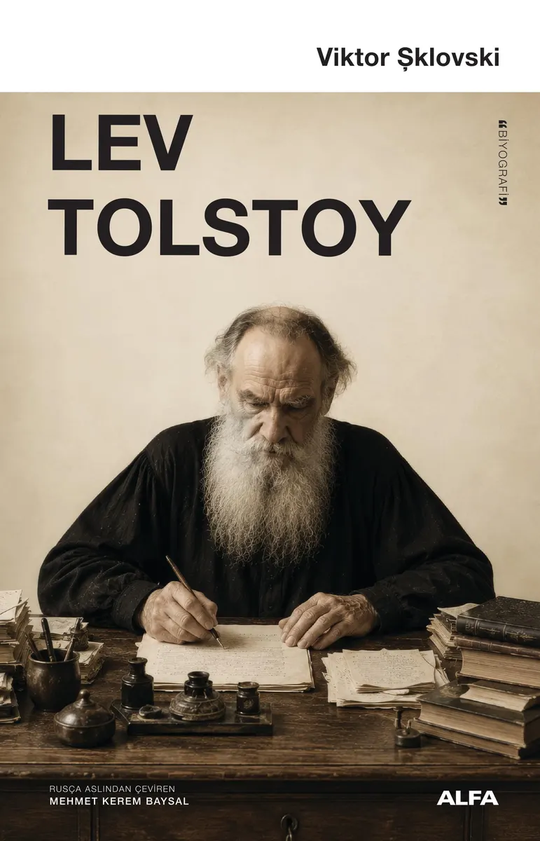 Lev Tolstoy kitabının kapağı