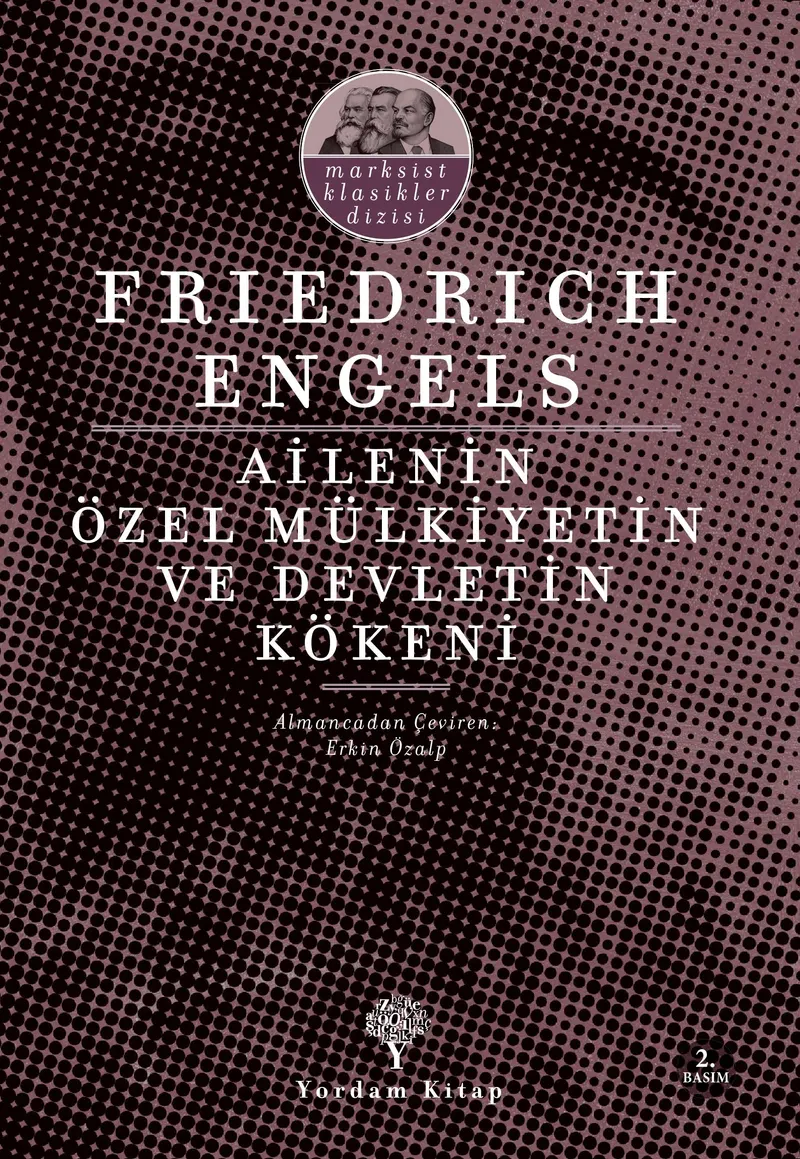 Ailenin, Özel Mülkiyetin ve Devletin Kökeni kitabının kapağı