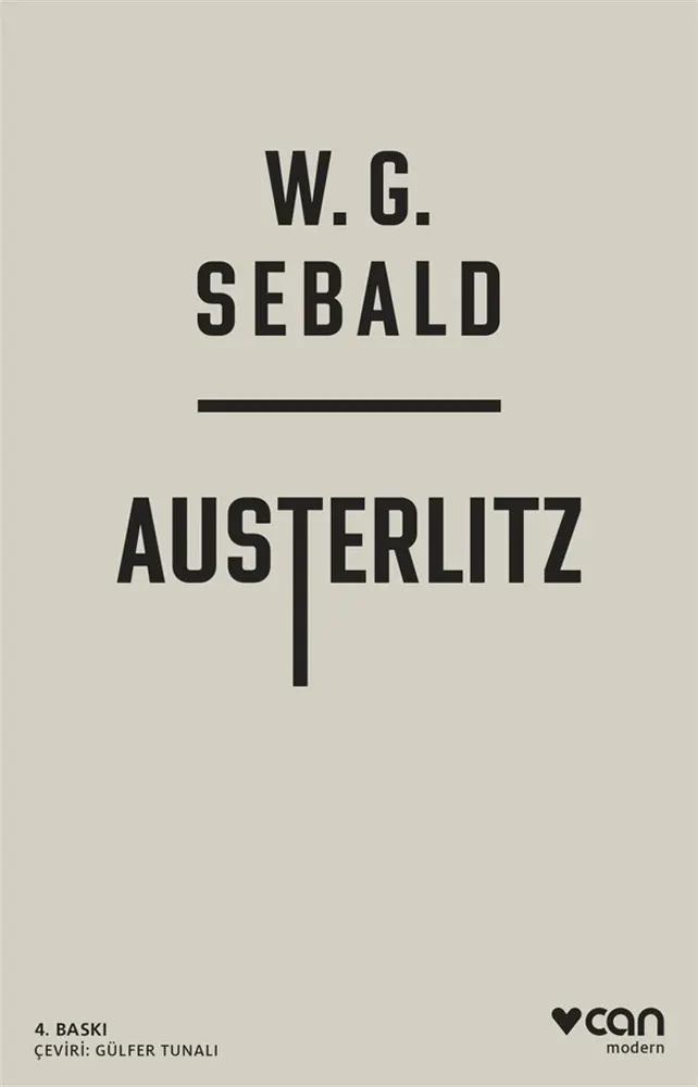 Austerlitz kitabının kapağı