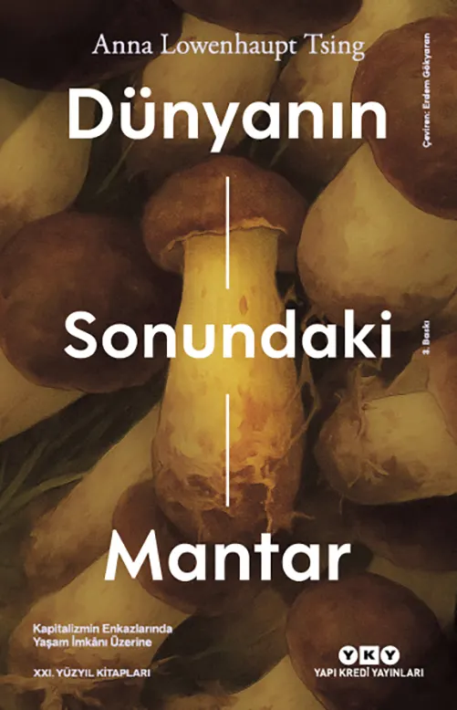 Dünyanın Sonundaki Mantar: Kapitalizmin Enkazlarında Yaşam İmkanı Üzerine kitabının kapağı