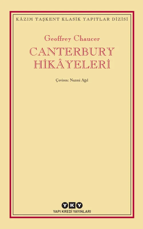 Canterbury Hikâyeleri kitabının kapağı
