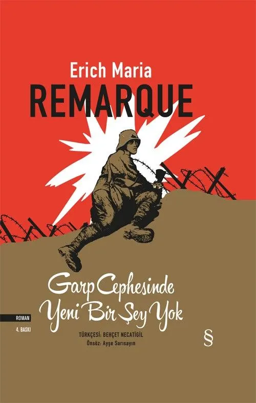 Garp Cephesinde Yeni Bir Şey Yok kitabının kapağı