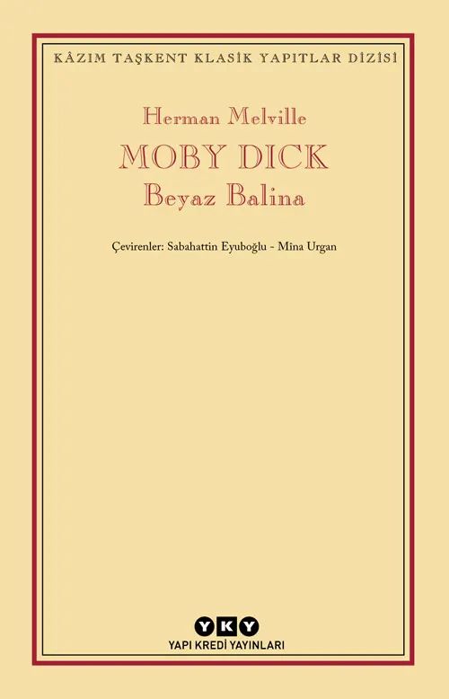 Moby Dick: Beyaz Balina kitabının kapağı
