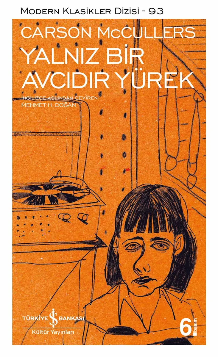 Yalnız Bir Avcıdır Yürek kitabının kapağı