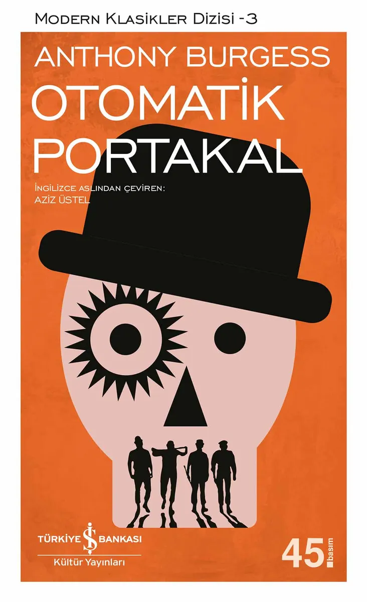 Otomatik Portakal kitabının kapağı