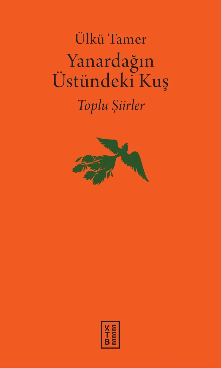 Yanardağın Üstündeki Kuş: Toplu Şiirler kitabının kapağı
