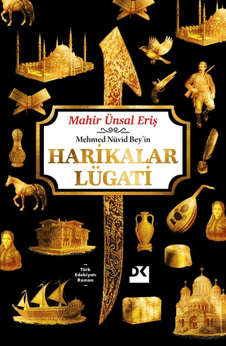 Mehmed Nüvid Bey'in Harikalar Lügati kitabının kapağı