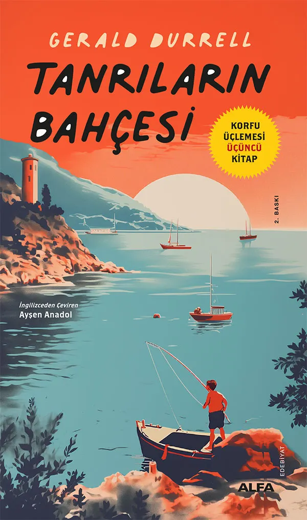 Tanrıların Bahçesi: Korfu Üçlemesi Üçüncü Kitap kitabının kapağı