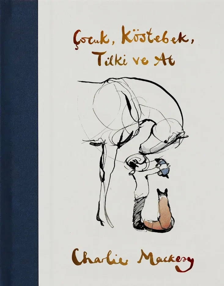 Çocuk, Köstebek, Tilki ve At kitabının kapağı