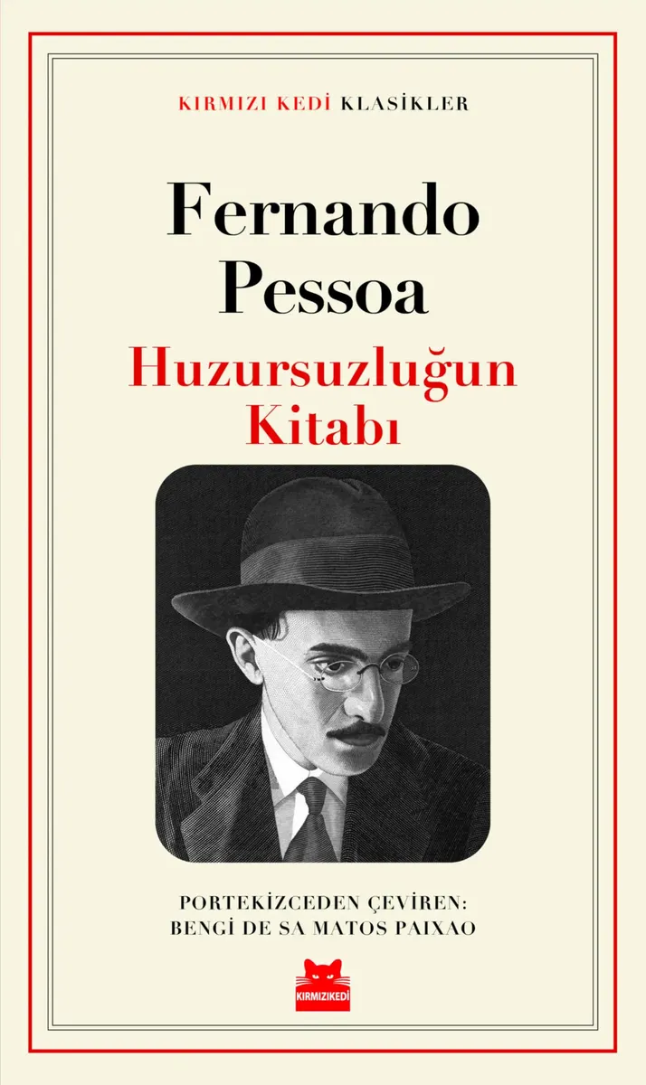 Huzursuzluğun Kitabı kitabının kapağı