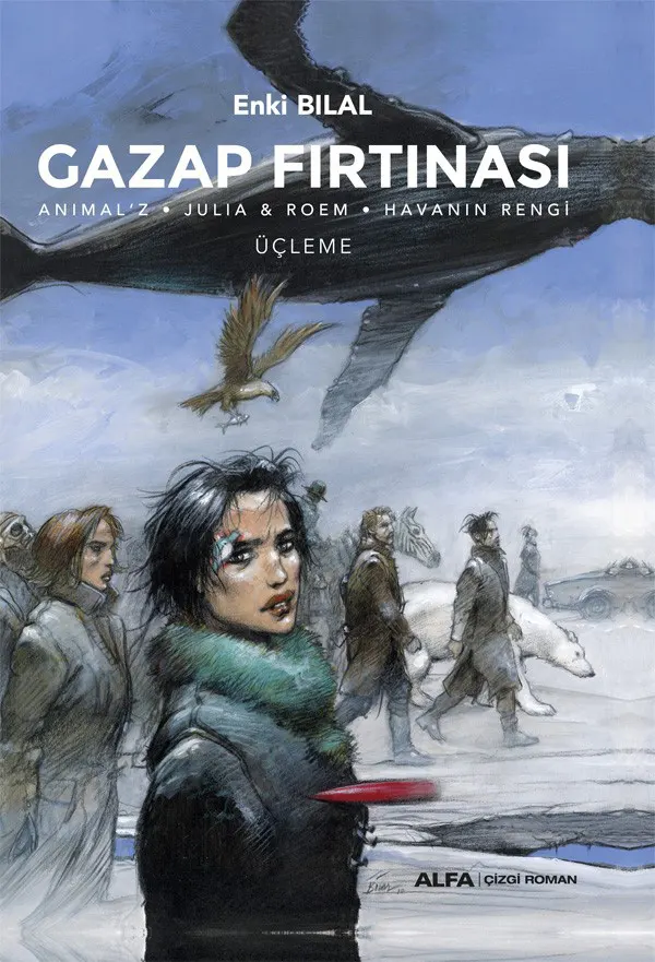 Gazap Fırtınası: Üçleme: Animal'z, Julia&Romen, Havanın Rengi kitabının kapağı